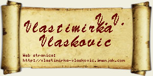 Vlastimirka Vlašković vizit kartica